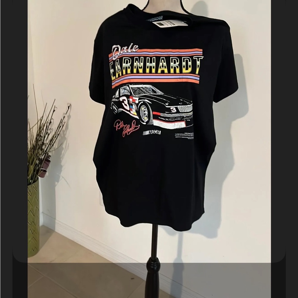 NWT dale earnhardt nascar small t shirt stretchy 1296